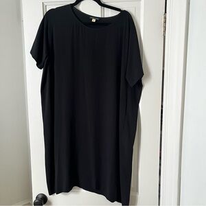Black Eileen Fisher Silk Dress